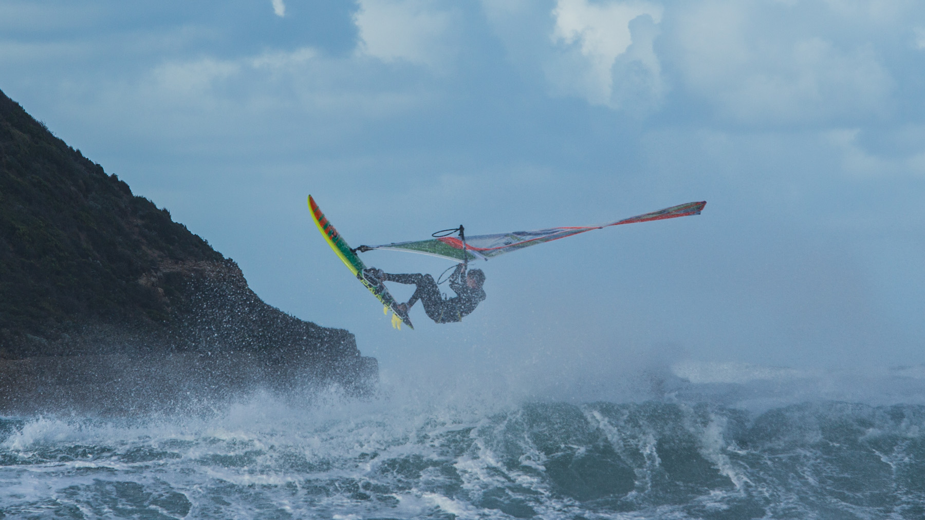 alastair mcleod windsurfing quarantine mornington peninsula victoria